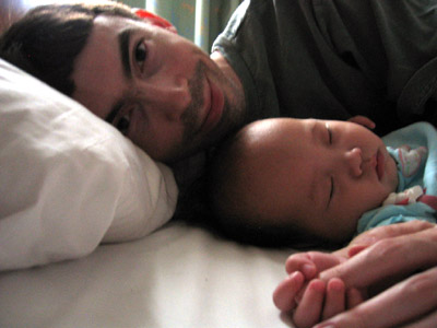 Napping with Dad
